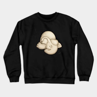 Sleepy Baby Elephant Crewneck Sweatshirt